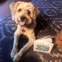 Load image into Gallery viewer, Indy, Oh Indy loves her A-Z book!