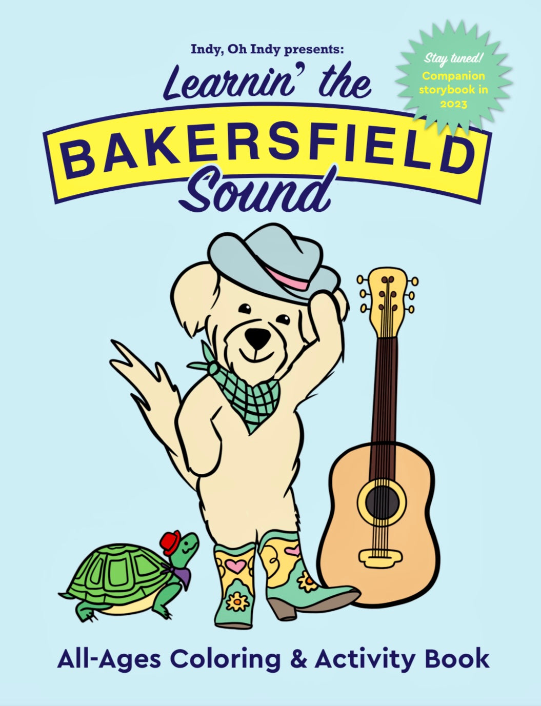 Learnin’ the Bakersfield Sound: All-Ages Coloring & Activity Book