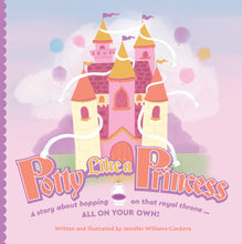 Load image into Gallery viewer, Book Cover for Potty Like a Princess