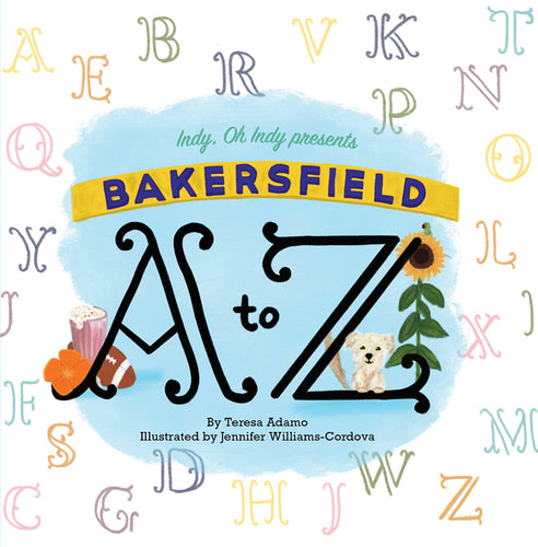 Book Cover of Bakersfield A-Z (Dust Jacket)